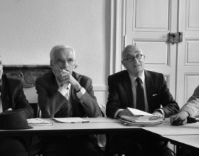 Jean-Jacques MARTINEZ, François BEYRIES, Claude MIQUEU et Nicolas CALMES durant la conférence
