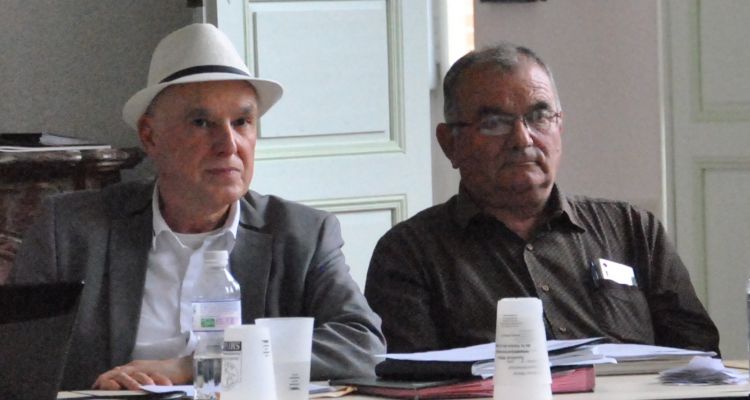 Jean-Jacques MARTINEZ, Président du SMIVAL (à g.) et Francis BOY, Vice-président du SMIVAL (à d.)